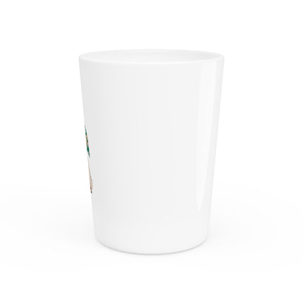 Japanese Woman by Hosoda Eishi Ceramic Shot Glass