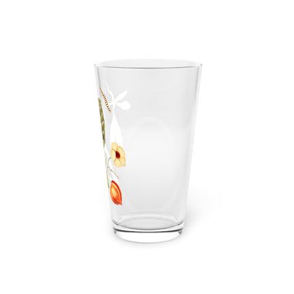 Artichoke, Broad Beans, and Lantern Plant Glass, 16oz