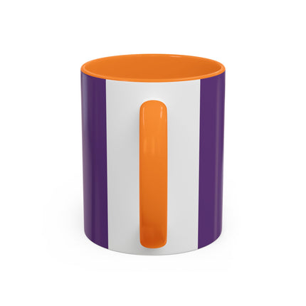 🎁✨ The Lavender Christmas Masquerade Colorful Mug – Art Deco Holiday Fantasy