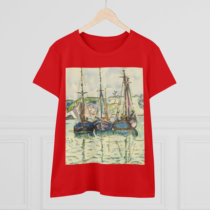 Le Trieux Paul Signac Women's Midweight Cotton Tee