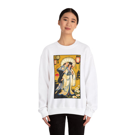 Golden Embrace Heavy Blend™ Crewneck Sweatshirt