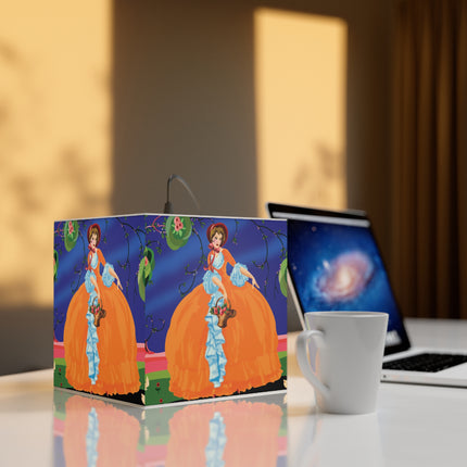 Spring Whispers Light Cube Lamp
