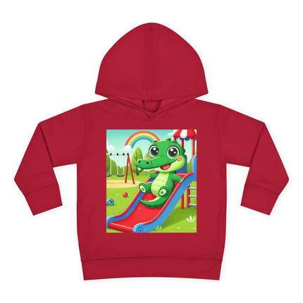 Playground Crocodile Joy Toddler Pullover Fleece Hoodie