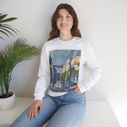 Gallery of a Moroccan Riad by George Gaudion Heavy Blend™ Crewneck Sweatshirt