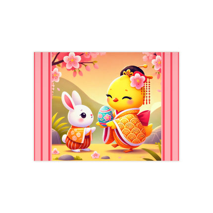 Whimsical Springtime Exchange Ceramic Tile