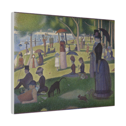 A Sunday on La Grande Jatte by Georges Seurat Matte Canvas, Stretched, 0.75"
