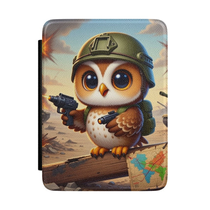 The Owl on the Front Lines Kindle Cover – Courage, Wisdom & Quiet Strength