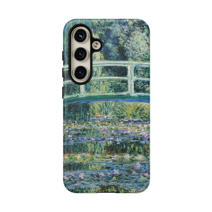 Water Lilies and Japanese Bridge by Claude Monet Phone Cases