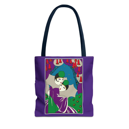 Two Pierrots Tote Bag (AOP)