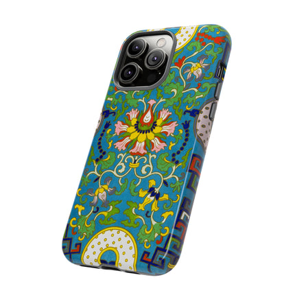 Chinese Floral Illustration by Owen Jones Phone Cases