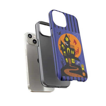 Halloween Night at the Haunted House Phone Cases