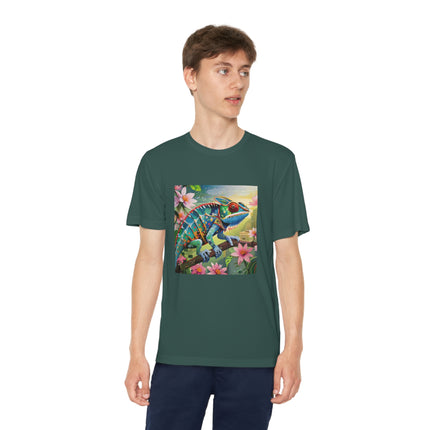 Camouflage Chameleon Youth Competitor Tee