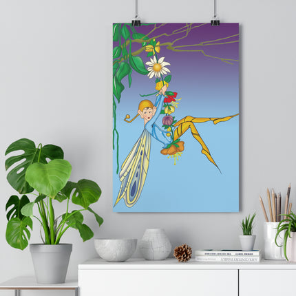 A Fairy's Delight Giclée Art Print