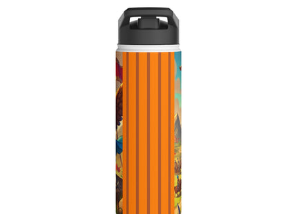 Watchful Guardian Stainless Steel Water Bottle, Standard Lid