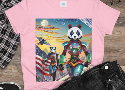 Cyber Punk Robots Cotton Tee