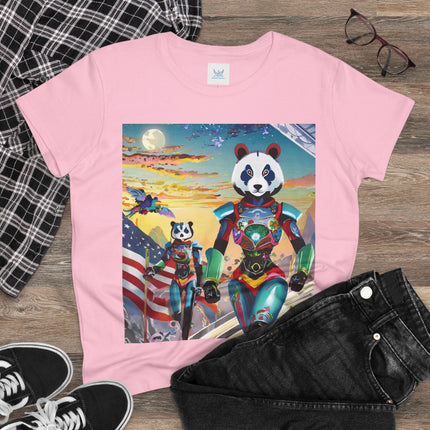 Cyber Punk Robots Cotton Tee