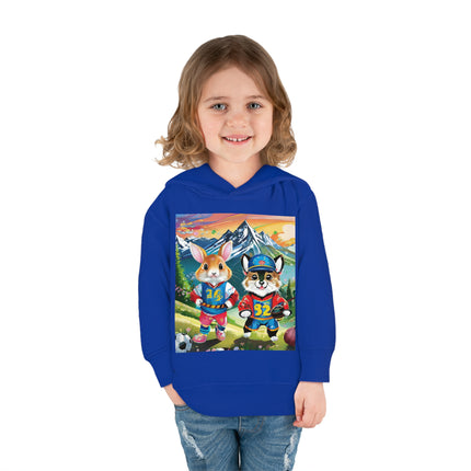 Animal Athletes Toddler Pullover Fleece Hoodie