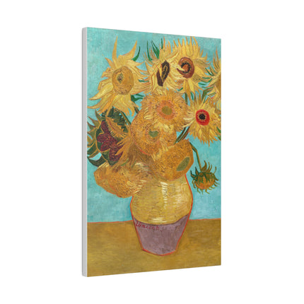 Vase with Twelve Sunflowers by Vincent Van Gogh Matte Canvas, Stretched, 0.75”