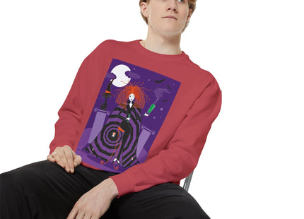 Mystic Elegance Unisex Garment-Dyed Sweatshirt
