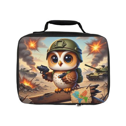 The Owl on the Front Lines Lunch Bag – Courage, Wisdom & Quiet Strength