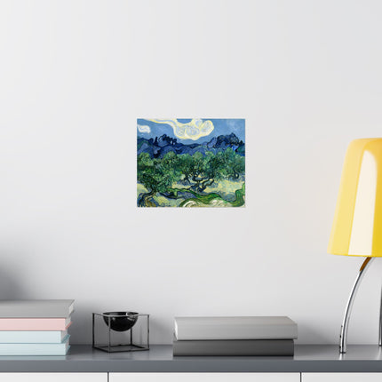 Olive Trees by Vincent Van Gogh Matte Horizontal Posters