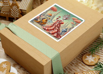 The Seahorse Court Kiss-Cut Stickers (4 Sizes)