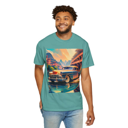 1953 Buick Roadmaster Unisex Garment-Dyed T-shirt