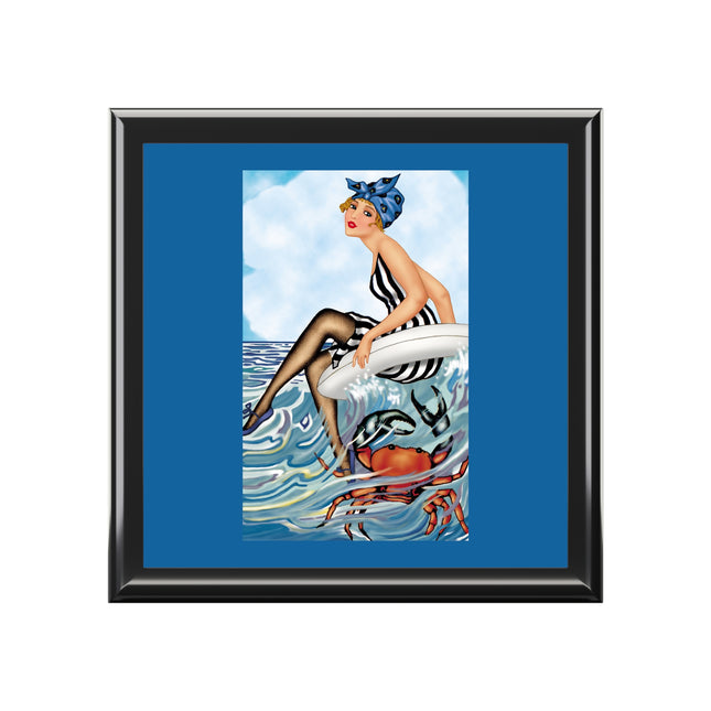 Playful Waves and Fashion Follies Jewelry Box