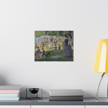 A Sunday on La Grande Jatte by Georges Seurat Matte Horizontal Posters