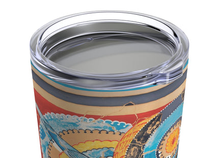 Reproduction of S-Spiral Frieze by Emile Gilliéron Tumbler 20oz