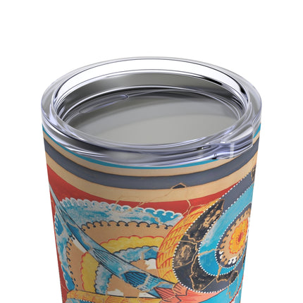 Reproduction of S-Spiral Frieze by Emile Gilliéron Tumbler 20oz