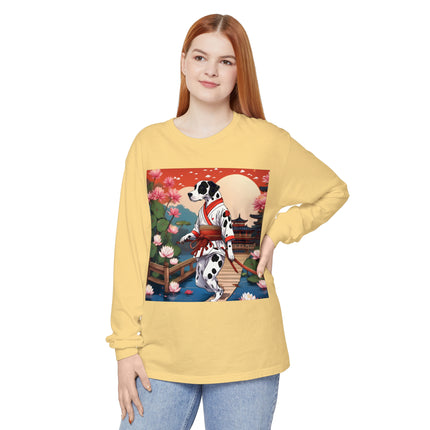 Doberman of the Rising Sun Long Sleeve T-Shirt