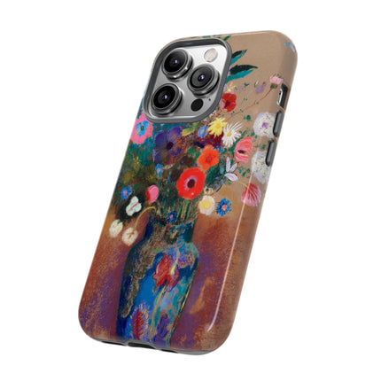 Bouquet of Flowers by Odilon Redon Phone Cases