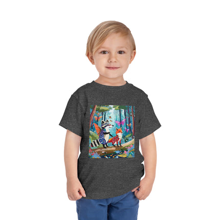 Whimsical Woodland Toddler Short Sleeve Tee