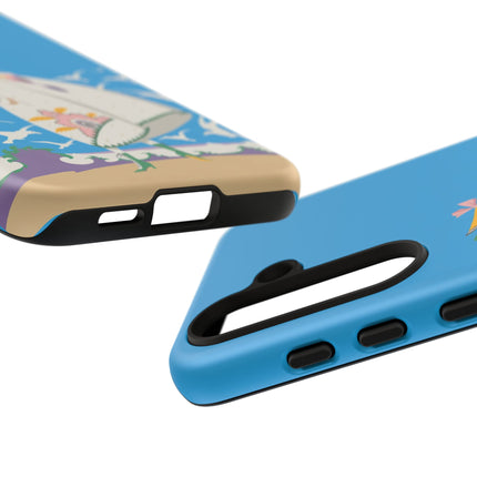 Seaside Wanderer Phone Case – Whimsical Charm & Coastal Delight