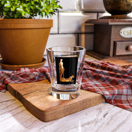 Leopard Queen Shot Glass – Wild Beauty & Art Deco Glamour