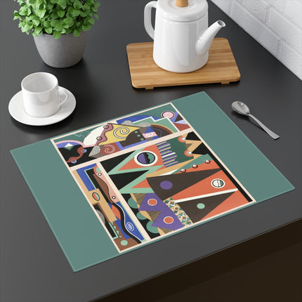 Collection decors et couleurs Pl.03 by Georges Valmiers Placemat, 1pc