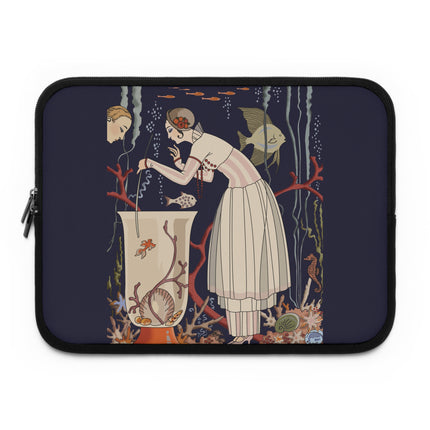 L'Etourdissant Petit Poisson (The Dazzling Little Fish) by George Barbier Laptop Sleeve