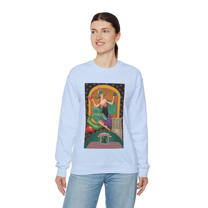 May & Emerald (from the Gem Series) by Sofia Chiostri Heavy Blend™ Crewneck Sweatshirt