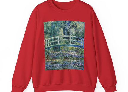 Water Lilies and Japanese Bridge by Claude Monet Heavy Blend™ Crewneck Sweatshirt