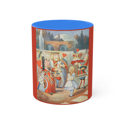 Off with her head! Off with— by Sir John Tenniel Colorful Mugs, 11oz