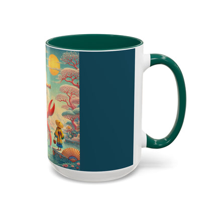 The Celestial Crab Navigator Colorful Mugs (11oz, 15oz)