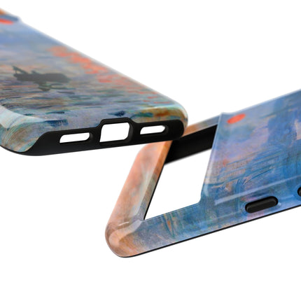 Sunrise by Claude Monet Phone Cases