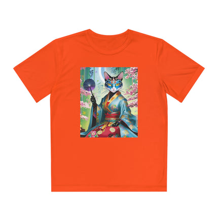 Cyberpunk Geisha Youth Competitor Tee
