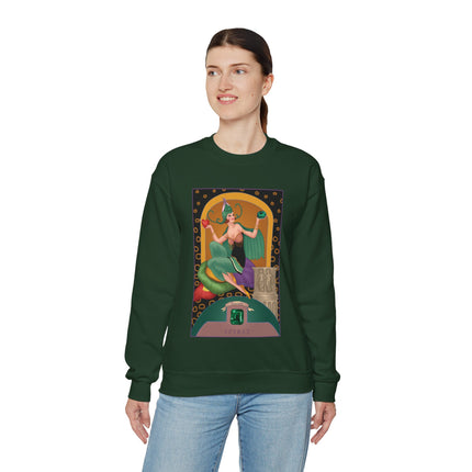 May & Emerald (from the Gem Series) by Sofia Chiostri Heavy Blend™ Crewneck Sweatshirt