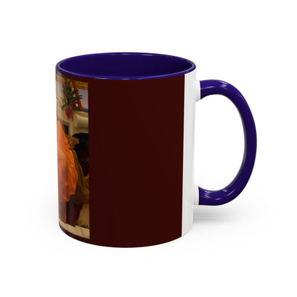 Flaming June by Frederic Leighton Colorful Mugs (11oz, 15oz)