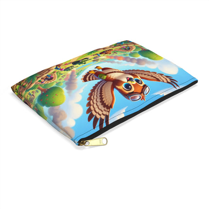 Red-Tailed Hawk in Battle Accessory Pouch – Sky Guardian & Bold Flight