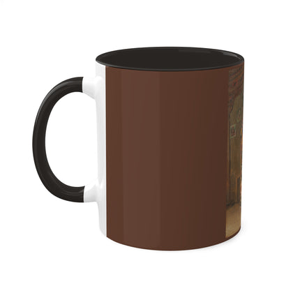 A Buddhist Lama at a Feast at Pemionchi Monastery by Vasily Vereshchagin Colorful Mugs, 11oz