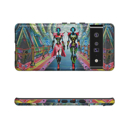 Cyber Punk Robot Models Phone Cases