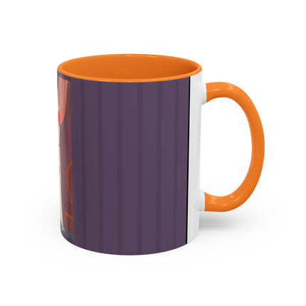 L’Entracte by Georges Lepape Colorful Mugs (11oz, 15oz)